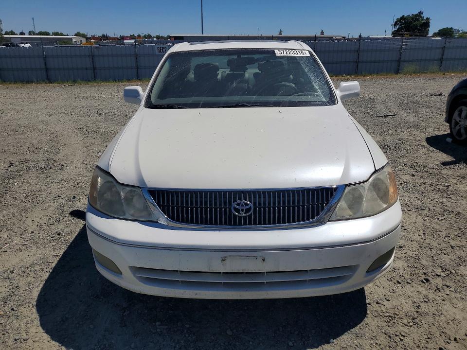 2002 Toyota Avalon VIN 4T1BF28B22U253272 COPART salvage auction — REAR END, Ca - Salvage Certificate, sold $450 on 2026-07-02 (photo 5)