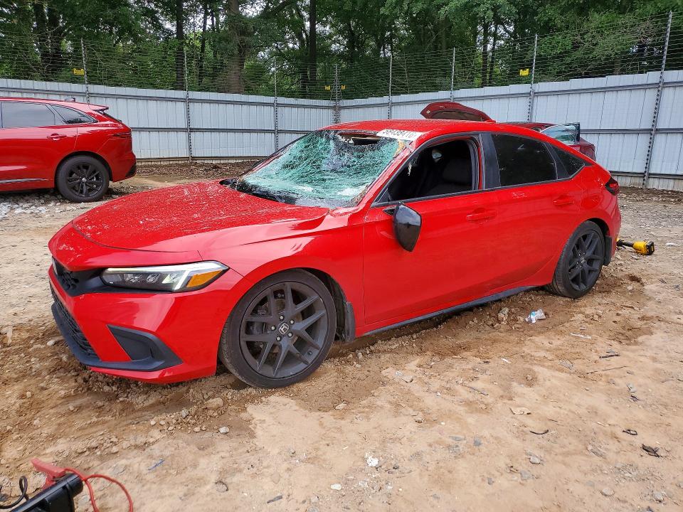 2022 Honda VIN 19XFL2H8XNE005017 COPART salvage auction — ROOF, GA - CERT OF TITLE-SALVAGE (P), sold $8,900 on 2026-07-31 (photo 1)