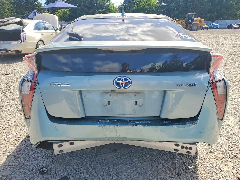 2017 Toyota Prius VIN JTDKARFUXH3031822 COPART salvage auction — FRONT END, WA - BILL OF SALE, sold $550 on 2026-07-24 (photo 6)