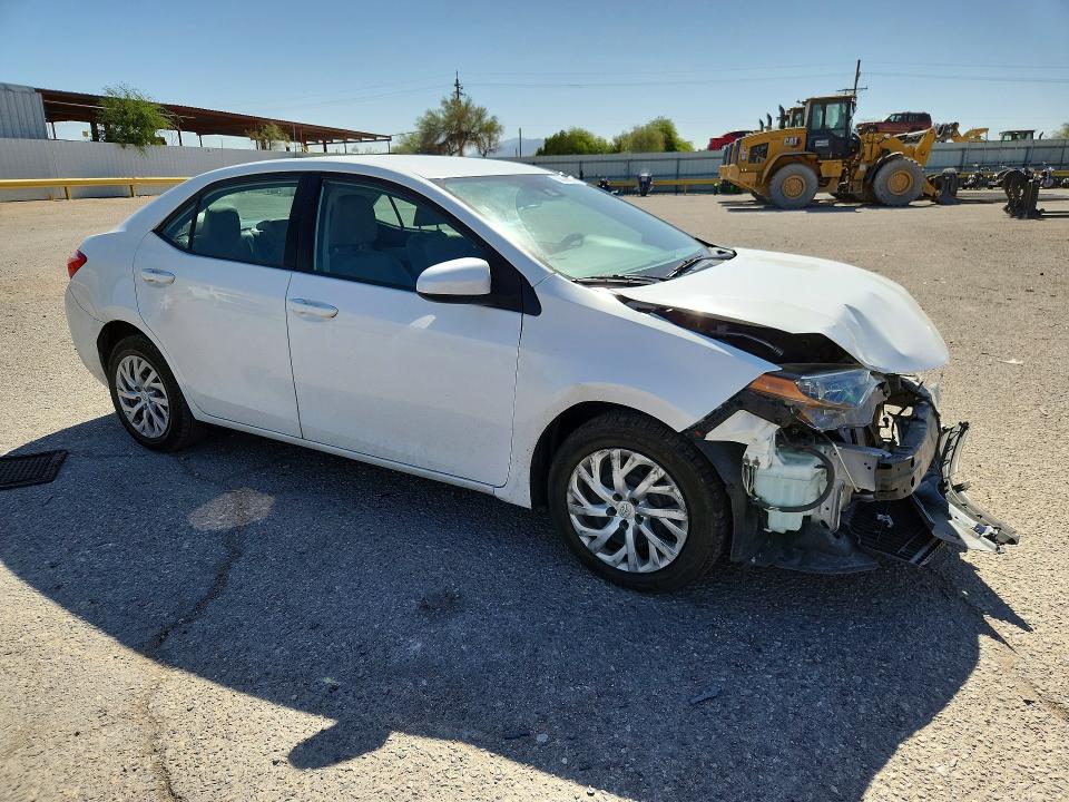 2018 Toyota Corolla VIN 5YFBURHE4JP828271 COPART salvage auction — FRONT END, Az - Cert Of Title - Salvage, sold $3,550 on 2026-07-10 (photo 4)