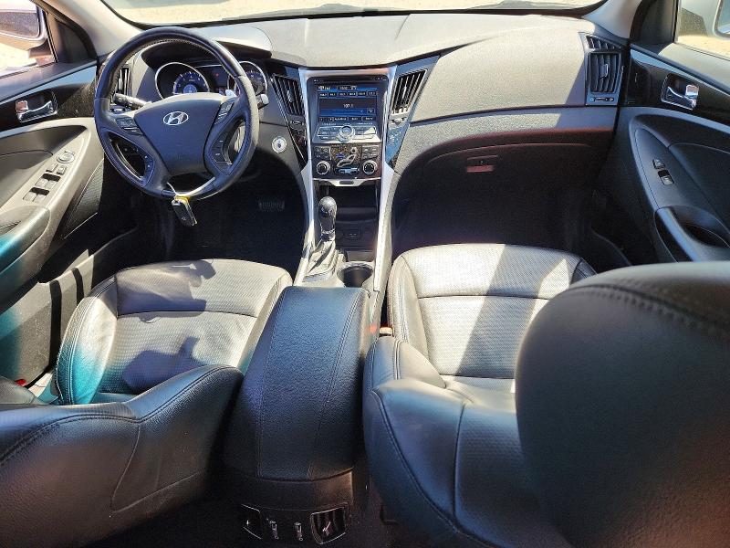 2012 Hyundai Sonata VIN 5NPEC4AB5CH392730 COPART salvage auction — FRONT END, Ca - Salvage Certificate, sold $1,000 on 2026-07-07 (photo 8)