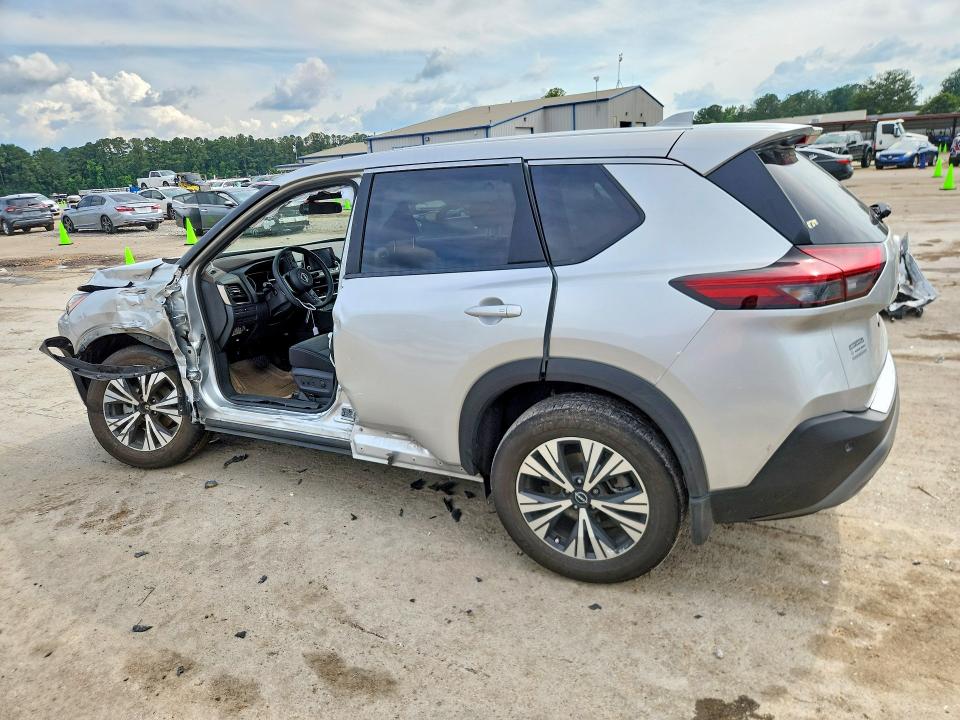 2023 Nissan Rogue VIN JN8BT3BA7PW408420 COPART salvage auction — SIDE, Ms - Cert Of Title-Salvaged, sold $4,650 on 2026-07-08 (photo 2)
