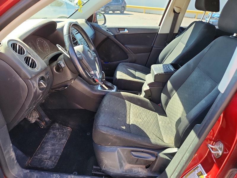 2013 Volkswagen Tiguan VIN WVGAV7AX7DW020125 COPART salvage auction — FRONT END, Az - Cert Of Title - Salvage, sold $175 on 2026-07-24 (photo 7)