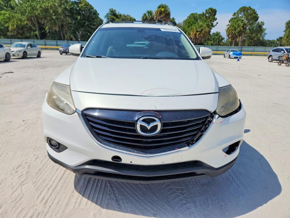 2015 Mazda Cx-9 VIN JM3TB2DA9F0462286 COPART salvage auction — FRONT END, Fl - Cert Of Title Slvg Rebuildable, sold $925 on 2026-07-15 (photo 5)