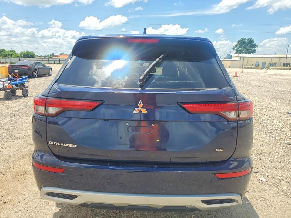 2024 Mitsubishi Outlander VIN JA4J3VA80RZ020992 COPART salvage auction — FRONT END, Tx - Salvage Vehicle Title, sold $6,700 on 2026-07-29 (photo 6)