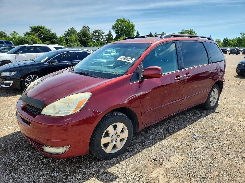 2005 Toyota Sienna VIN 5TDZA22C45S269193 COPART salvage auction — REAR END, Il - Salvage Certificate, sold $400 on 2026-07-16 (photo 1)