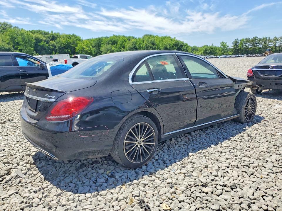 2020 Mercedes-benz C-klasse VIN W1KWF8EB8LR573980 COPART salvage auction — BIOHAZARD/CHEMICAL, Id - Salvage Certificate Of Title, sold $1,150 on 2026-07-29 (photo 3)