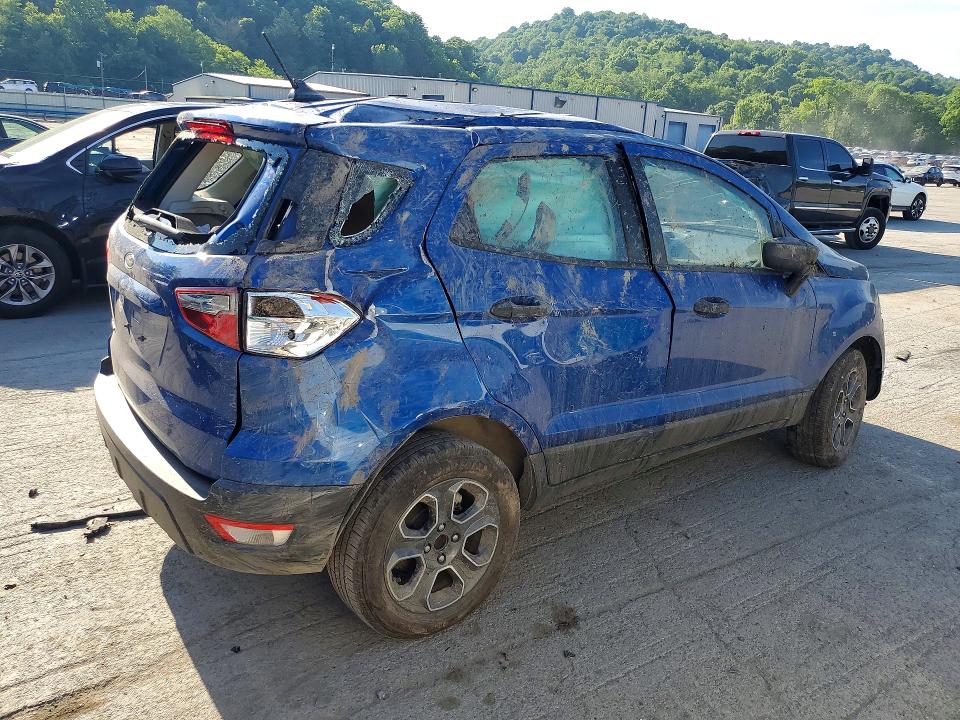 2021 Ford Ecosport VIN MAJ3S2FE7MC437915 COPART salvage auction — ROLLOVER, Pa - Certificate Of Salvage, sold $750 on 2026-07-16 (photo 3)