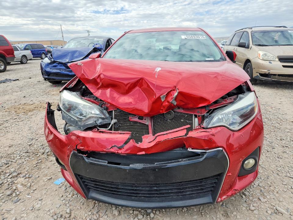 2015 Toyota Corolla VIN 5YFBURHE8FP280525 COPART salvage auction — FRONT END, UT - SALVAGE CERTIFICATE, sold $2,100 on 2026-07-02 (photo 5)