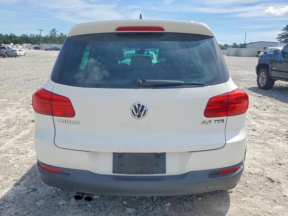 2014 Volkswagen Tiguan VIN WVGAV3AXXEW028827 COPART salvage auction — FRONT END, Ga - Cert Of Title-Salvage, sold $1,700 on 2026-07-27 (photo 6)