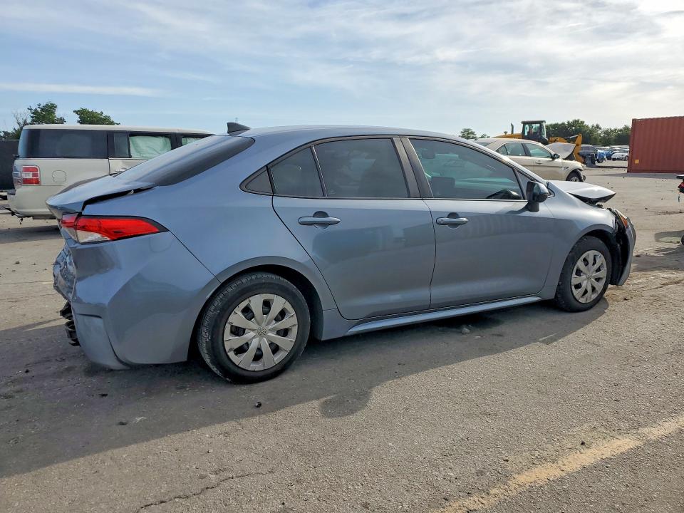 2022 Toyota Corolla VIN 5YFDPMAE3NP330730 COPART salvage auction — FRONT END, Fl - Cert Of Title Slvg Rebuildable, sold $1,250 on 2026-07-28 (photo 3)