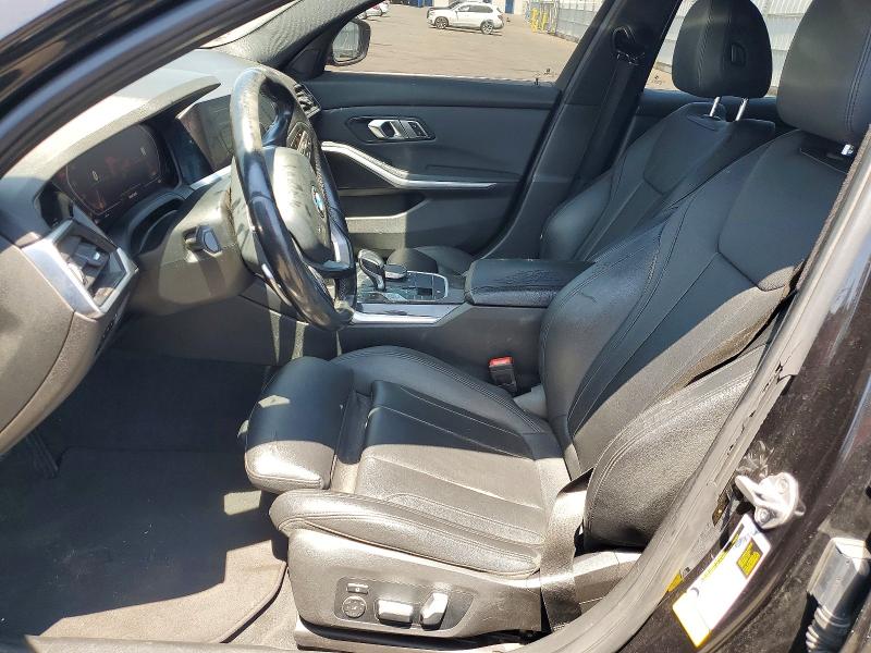 2019 BMW 3 series VIN 3MW5R1J55K8B00662 COPART salvage auction — ENGINE BURN, Wv - Dis/Dlr/Exp Only Clean Title (P), sold $7,300 on 2026-08-03 (photo 7)