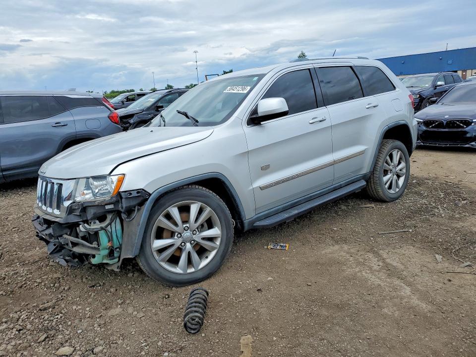 2011 Jeep Grand cherokee VIN 1J4RR4GG7BC678683 COPART salvage auction — FRONT END, Mi - Certificate Of Title, sold $325 on 2026-07-02 (photo 1)