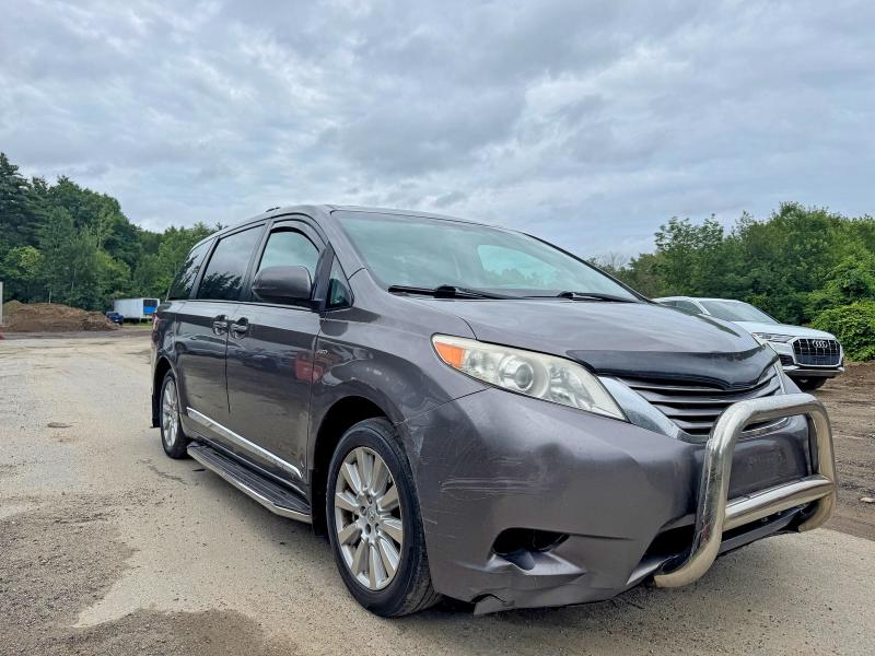 2017 Toyota VIN 5TDDZ3DC2HS167093 COPART salvage auction — NORMAL WEAR, In - Certificate Of Title (P), sold $6,300 on 2026-07-21 (photo 1)