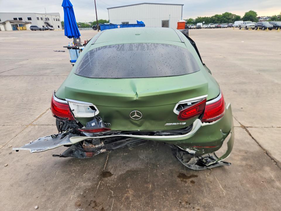 2021 Mercedes-benz VIN W1N0J8EB2MF932704 COPART salvage auction — REAR END, Tx - Salvage Vehicle Title, sold $175 on 2026-07-30 (photo 6)