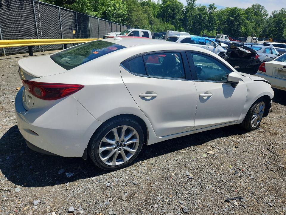 2014 Mazda 3 VIN JM1BM1W33E1144874 COPART salvage auction — FRONT END, Md - Cert Of Salvage > 75% Damage, sold $1,350 on 2026-07-02 (photo 3)