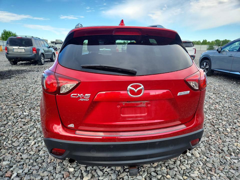 2014 Mazda VIN JM3KE4DY1E0309153 COPART salvage auction — FRONT END, Wi - Certificate Of Title, sold $2,300 on 2026-07-20 (photo 6)