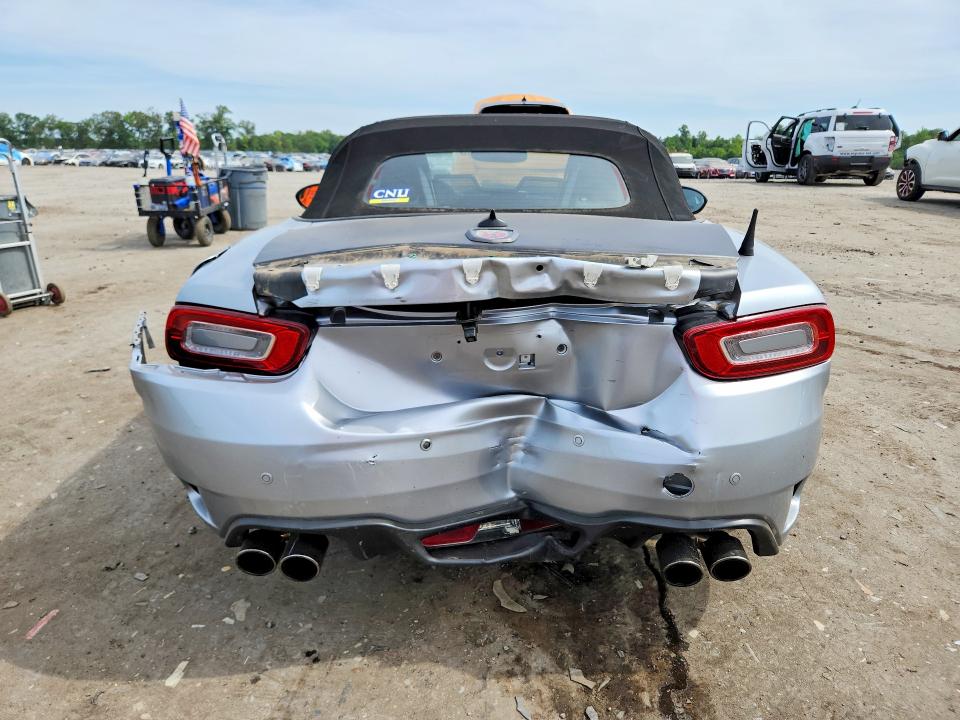 2019 Fiat 124 spider VIN JC1NFAEK6K0141353 COPART salvage auction — REAR END, Va - Cert Of Title - Salvage, sold $2,300 on 2026-07-22 (photo 6)