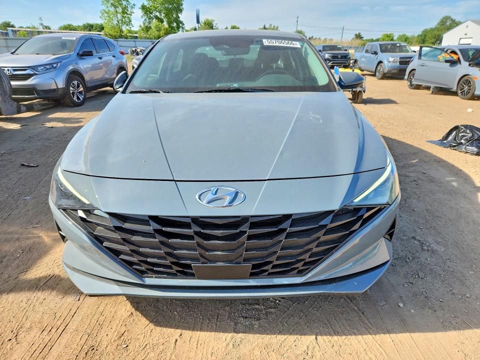 2023 Hyundai Elantra VIN KMHLS4AG9PU404911 COPART salvage auction — HAIL, Oh - Cert Of Title-Salvage, sold $9,300 on 2026-07-02 (photo 5)