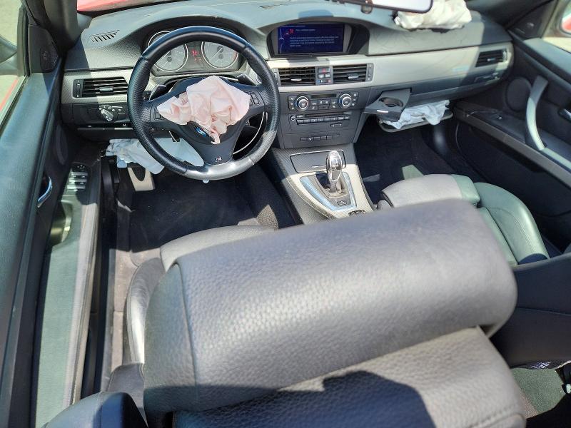 2013 BMW 3er VIN WBADX1C50DJ128732 COPART salvage auction — FRONT END, Or - Salvage Title Certificate, sold $2,100 on 2026-07-27 (photo 8)