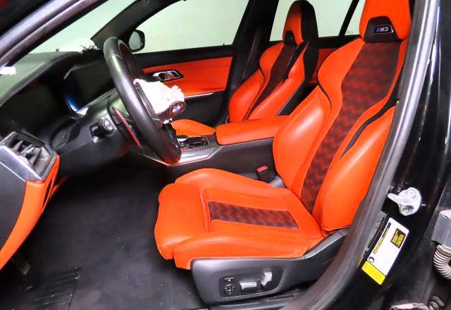 2021 BMW M3 VIN WBS33AY01MFK86175 COPART salvage auction — ALL OVER, Tx - Dis/Dlr/Exp Only Clean Title (P), sold $27,250 on 2026-07-21 (photo 9)
