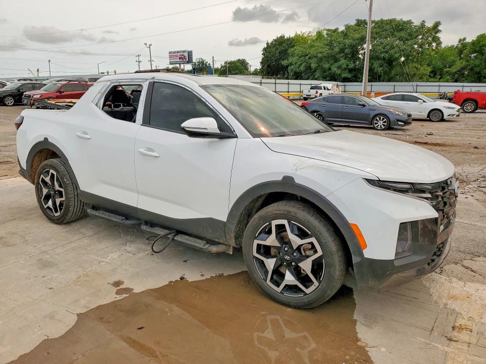 2022 Hyundai Santa cruz VIN 5NTJEDAFXNH028559 COPART salvage auction — ROOF, Ok - Cert Of Title-Salvage, sold $825 on 2026-07-21 (photo 4)
