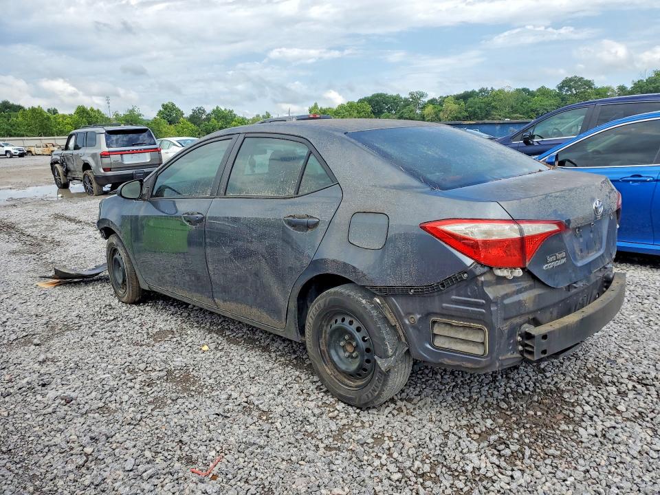 2016 Toyota Corolla VIN 5YFBURHE7GP454439 COPART salvage auction — FRONT END, AL - CERTIFICATE OF TITLE, sold $975 on 2026-07-28 (photo 2)