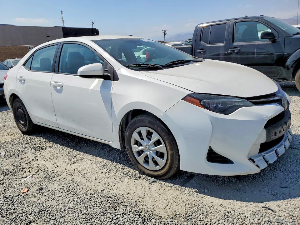 2017 Toyota VIN 5YFBURHE0HP724550 COPART salvage auction — FRONT END, Ca - Salvage Certificate, sold $3,200 on 2026-07-22 (photo 4)
