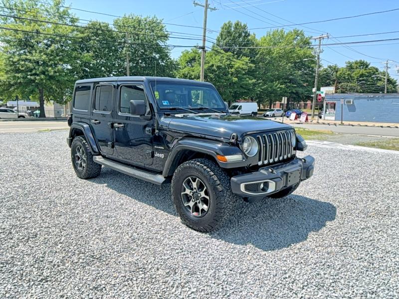 2018 Jeep Wrangler unlimited VIN 1C4HJXEGXJW147178 — COPART salvage auction photo
