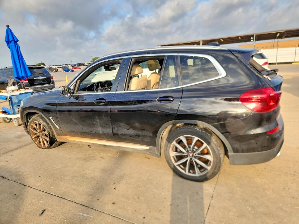 2019 BMW X3 VIN 5UXTR7C5XKLE97340 COPART salvage auction — REAR END, Tx - Certificate Of Title (P), sold $925 on 2026-07-09 (photo 2)
