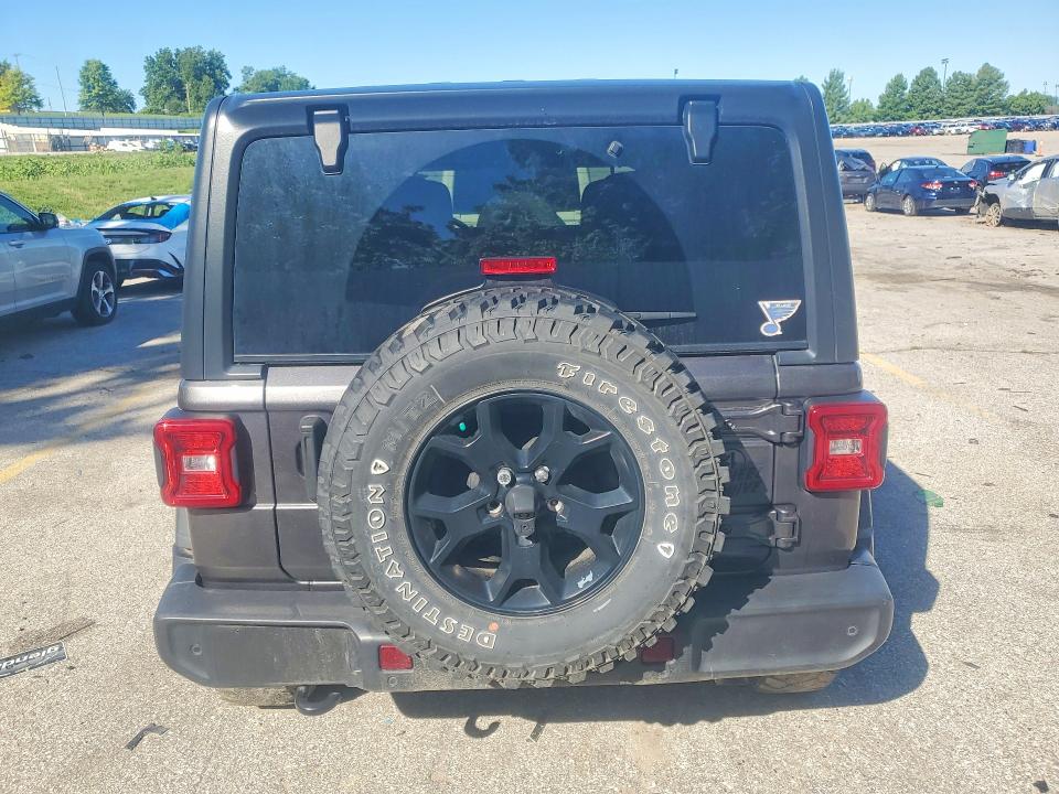 2021 Jeep Wrangler unlimited VIN 1C4HJXDN6MW617890 COPART salvage auction — NORMAL WEAR, Mo - Certificate Of Title, sold $19,900 on 2026-07-02 (photo 6)