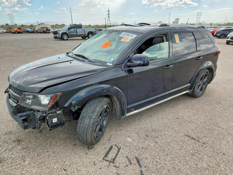 2020 Dodge Journey VIN 3C4PDCGB5LT201444 COPART salvage auction — FRONT END, Az - Certificate Of Title, sold $925 on 2026-07-24 (photo 1)