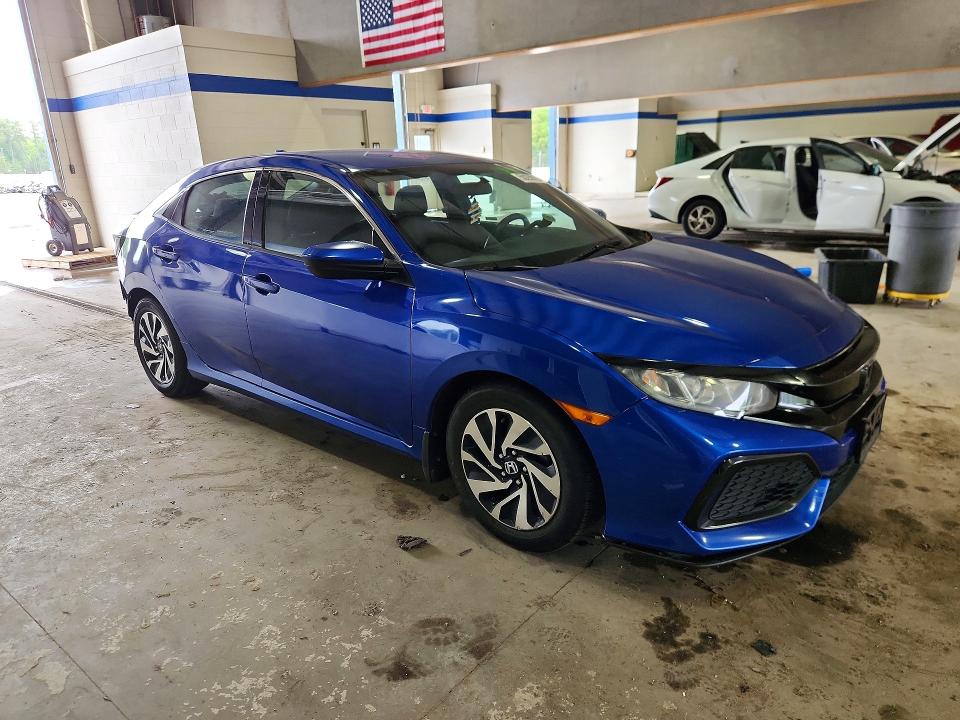 2018 Honda VIN SHHFK7H28JU421209 COPART salvage auction — SIDE, Va - Cert Of Title - Salvage, sold $2,850 on 2026-07-10 (photo 4)