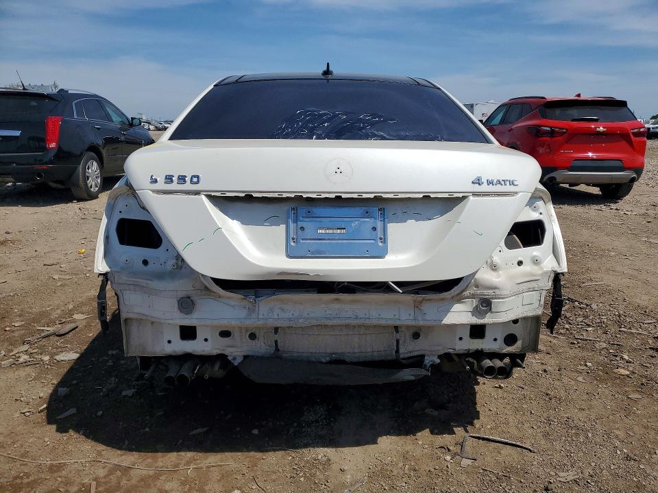 2012 Mercedes-benz S-klasse VIN WDDNG9EB0CA469920 COPART salvage auction — FRONT END, Il - Salvage Certificate, sold $4,400 on 2026-07-08 (photo 6)