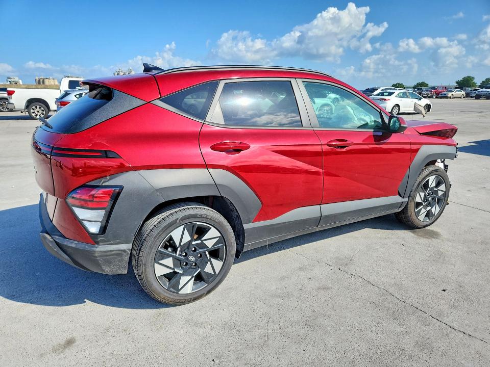 2024 Hyundai Kona VIN KM8HB3AB7RU119034 COPART salvage auction — FRONT END, Fl - Certificate Of Destruction (P), sold $2,550 on 2026-07-29 (photo 3)