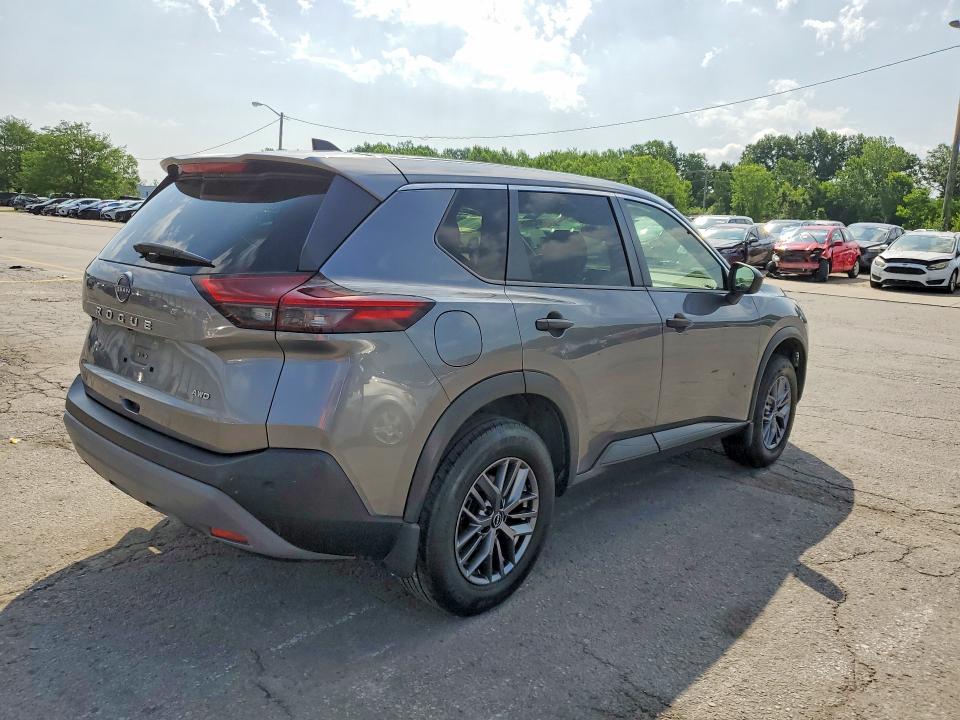2023 Nissan Rogue VIN JN8BT3AB1PW468655 COPART salvage auction — NORMAL WEAR, Ky - Certificate Of Title (P), sold $8,500 on 2026-07-27 (photo 3)