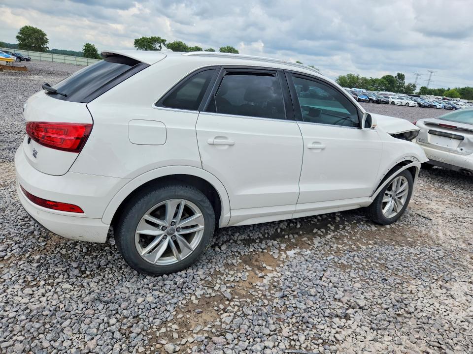 2016 Audi Q3 VIN WA1EFCFS1GR022667 COPART salvage auction — FRONT END, Il - Salvage Cert-Flood, sold $725 on 2026-08-03 (photo 3)