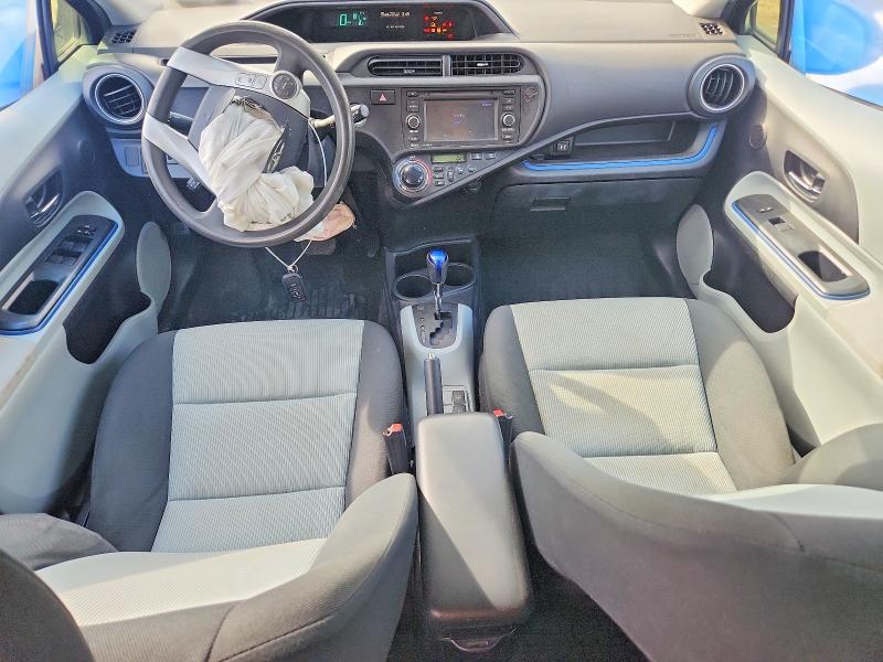 2013 Toyota Prius c VIN JTDKDTB35D1043092 COPART salvage auction — FRONT END, Pa - Certificate Of Salvage, sold $425 on 2026-07-07 (photo 8)
