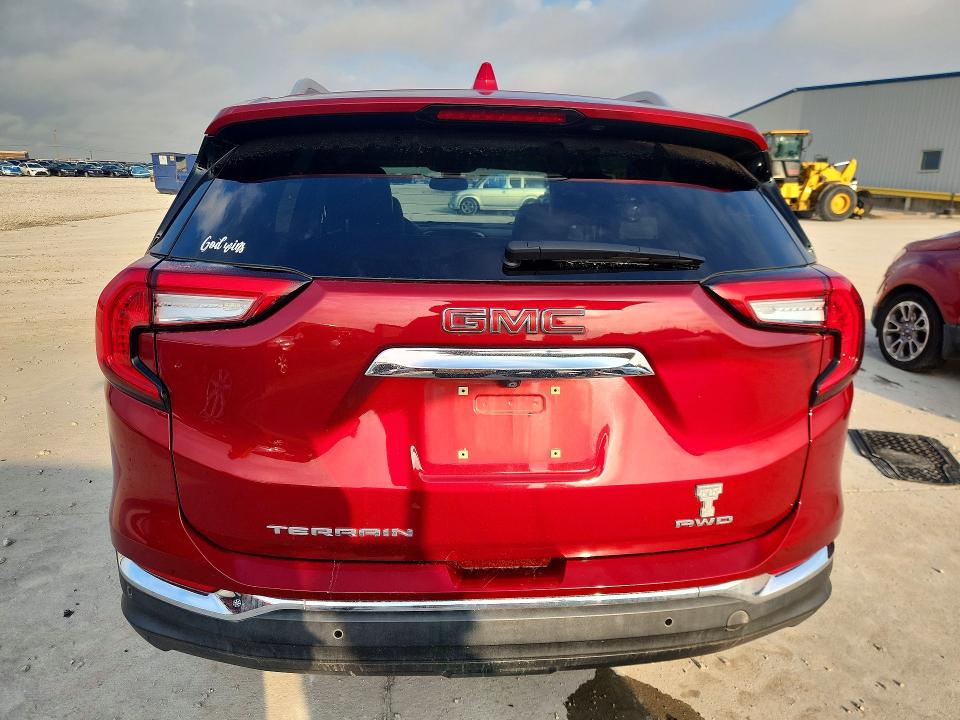 2022 Gmc Terrain VIN 3GKALVEV8NL124819 COPART salvage auction — FRONT END, Tx - Salvage Vehicle Title, sold $7,800 on 2026-07-31 (photo 6)
