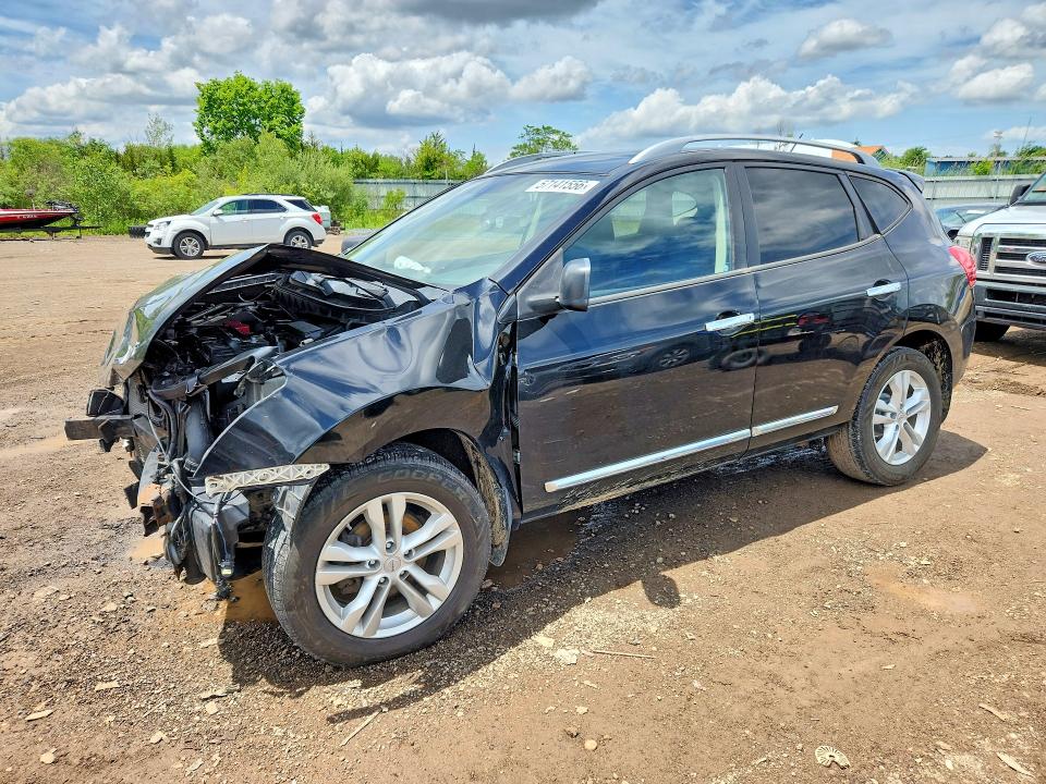 2015 Nissan VIN JN8AS5MV0FW756892 COPART salvage auction — FRONT END, Oh - Cert Of Title-Salvage, sold $300 on 2026-07-02 (photo 1)