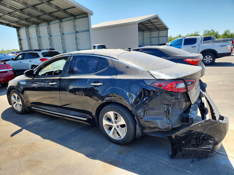 2014 Kia Optima VIN KNAGM4AD1E5071050 COPART salvage auction — REAR END, Ca - Salvage Certificate, sold $1,750 on 2026-07-09 (photo 2)