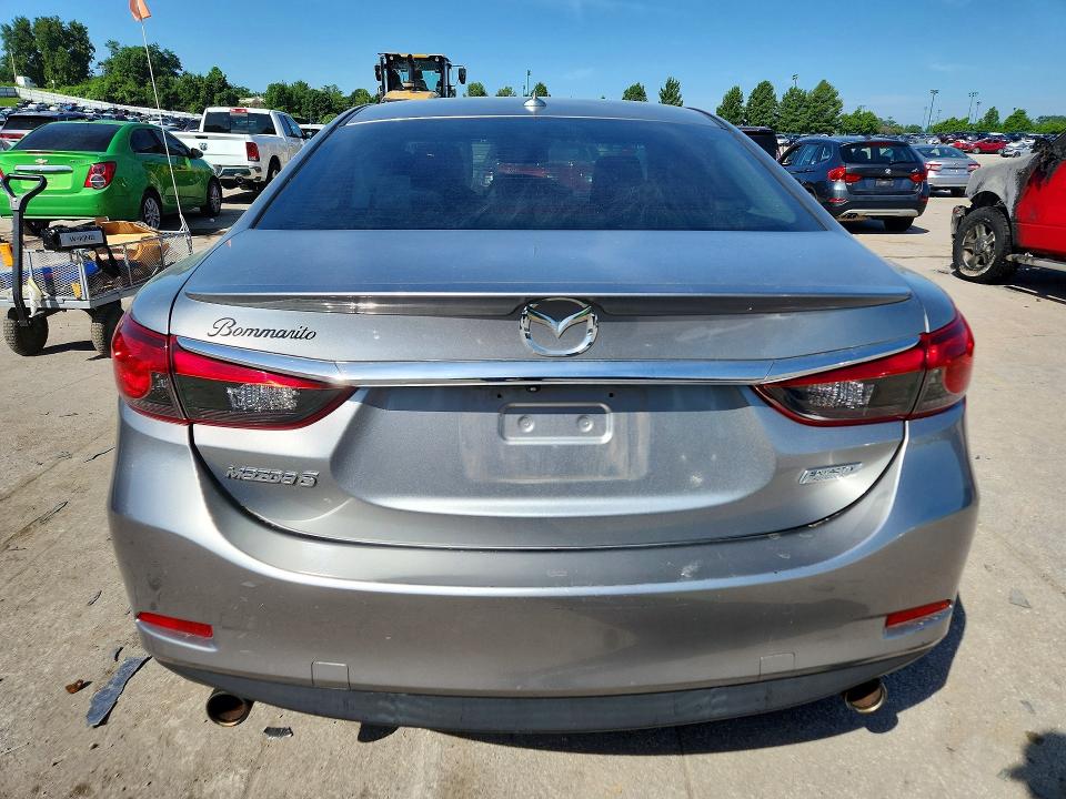 2014 Mazda 6 VIN JM1GJ1W55E1104120 COPART salvage auction — FRONT END, MO - SALVAGE CERTIFICATE OF TITLE, sold $400 on 2026-07-14 (photo 6)