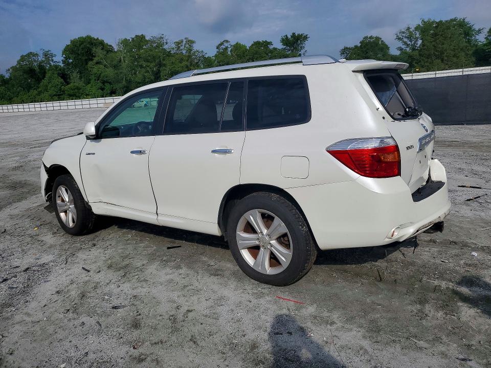 2009 Toyota Highlander VIN JTEES42A392123740 COPART salvage auction — FRONT END, Sc - Cert Of Title-Salvage, sold $850 on 2026-07-27 (photo 2)