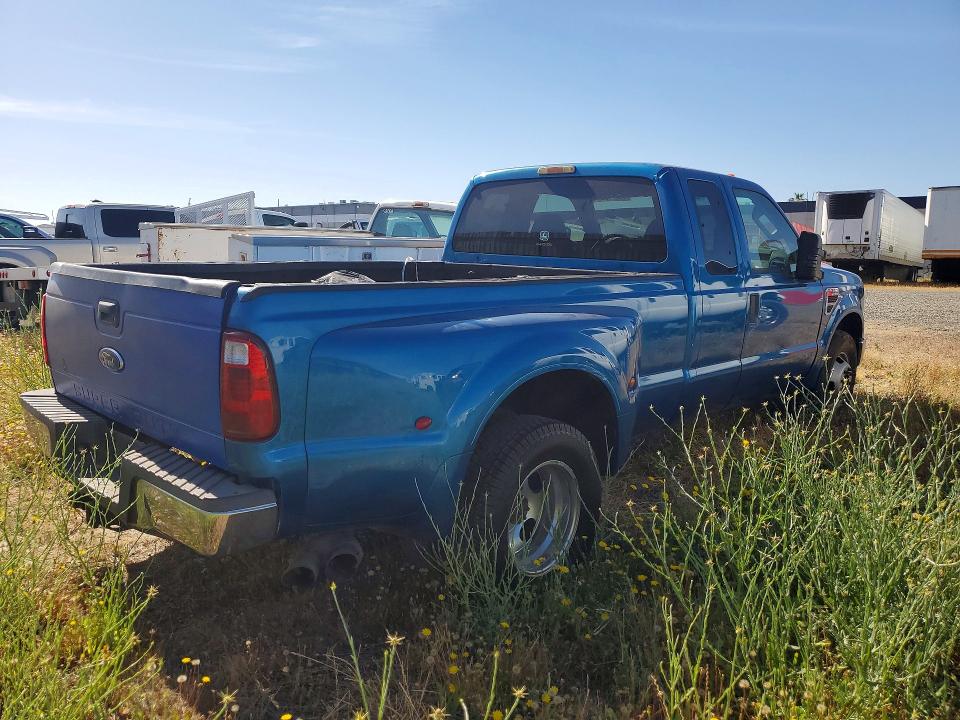 2009 Ford F-350 super duty VIN 1FTWX32R49EA41797 COPART salvage auction — SIDE, CA - SALVAGE CERTIFICATE, sold $2,550 on 2026-07-09 (photo 3)
