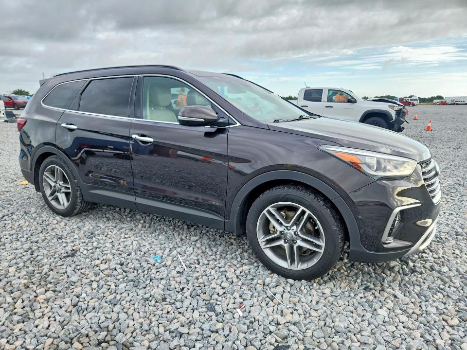 2017 Hyundai Santa fe VIN KM8SR4HF7HU252701 COPART salvage auction — SIDE, FL - CERT OF TITLE SLVG REBUILDABLE, sold $2,900 on 2026-07-24 (photo 4)