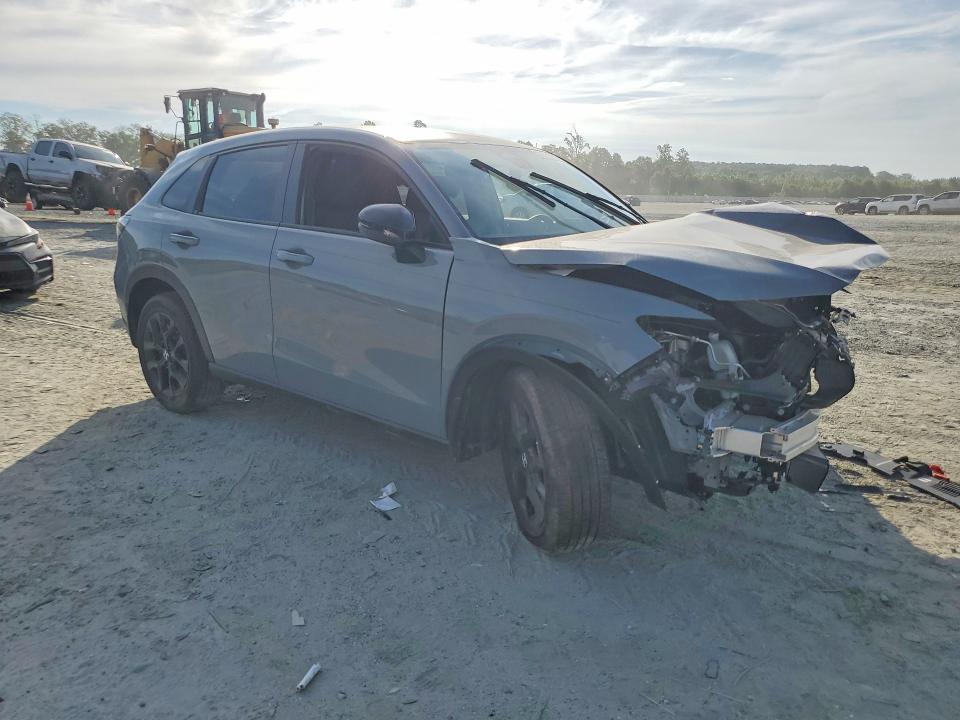 2025 Honda Hr-v VIN 3CZRZ1H5XSM758022 COPART salvage auction — FRONT END, Nc - Certificate Of Title (P), sold $7,100 on 2026-07-29 (photo 4)