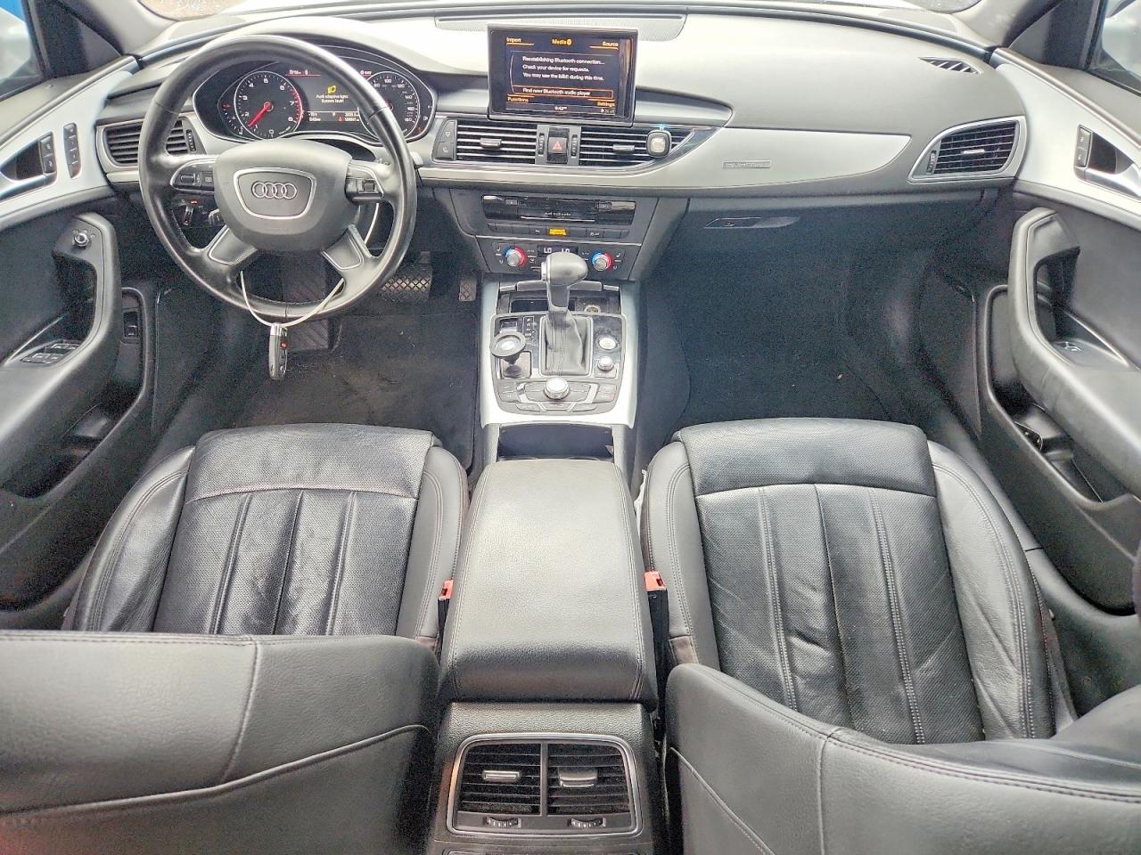 2012 Audi A6 VIN WAUHGAFC0CN034305 COPART salvage auction — Front End, IL - SALVAGE CERTIFICATE, sold $1,300 on 2026-07-09 (photo 8)
