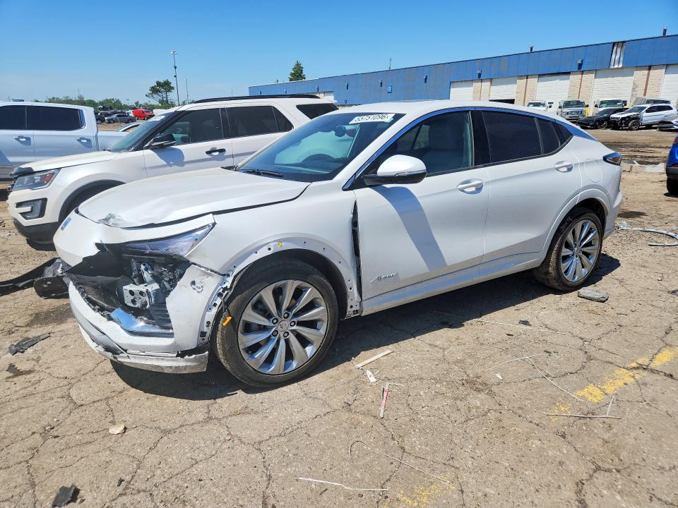 2024 Buick Envista VIN KL47LCE23RB172827 COPART salvage auction — FRONT END, Mi - Certificate Of Title, sold $12,500 on 2026-08-25 (photo 1)