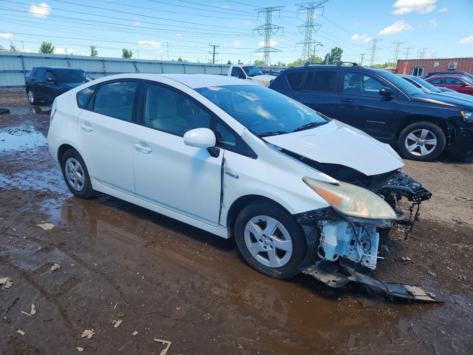 2011 Toyota Prius VIN JTDKN3DU5B0285774 COPART salvage auction — FRONT END, Il - Salvage Certificate, sold $1,150 on 2026-07-16 (photo 4)