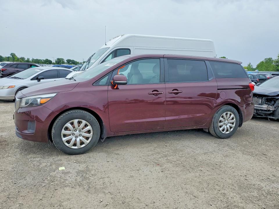 2016 Kia VIN KNDMA5C17G6221666 COPART salvage auction — MINOR DENT/SCRATCHES, On - Permit No Brand - Unfit, sold $1,450 on 2026-07-03 (photo 1)